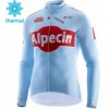 Maillot Cyclisme 2019 Team Katusha Alpecin Hiver Thermal Fleece N001